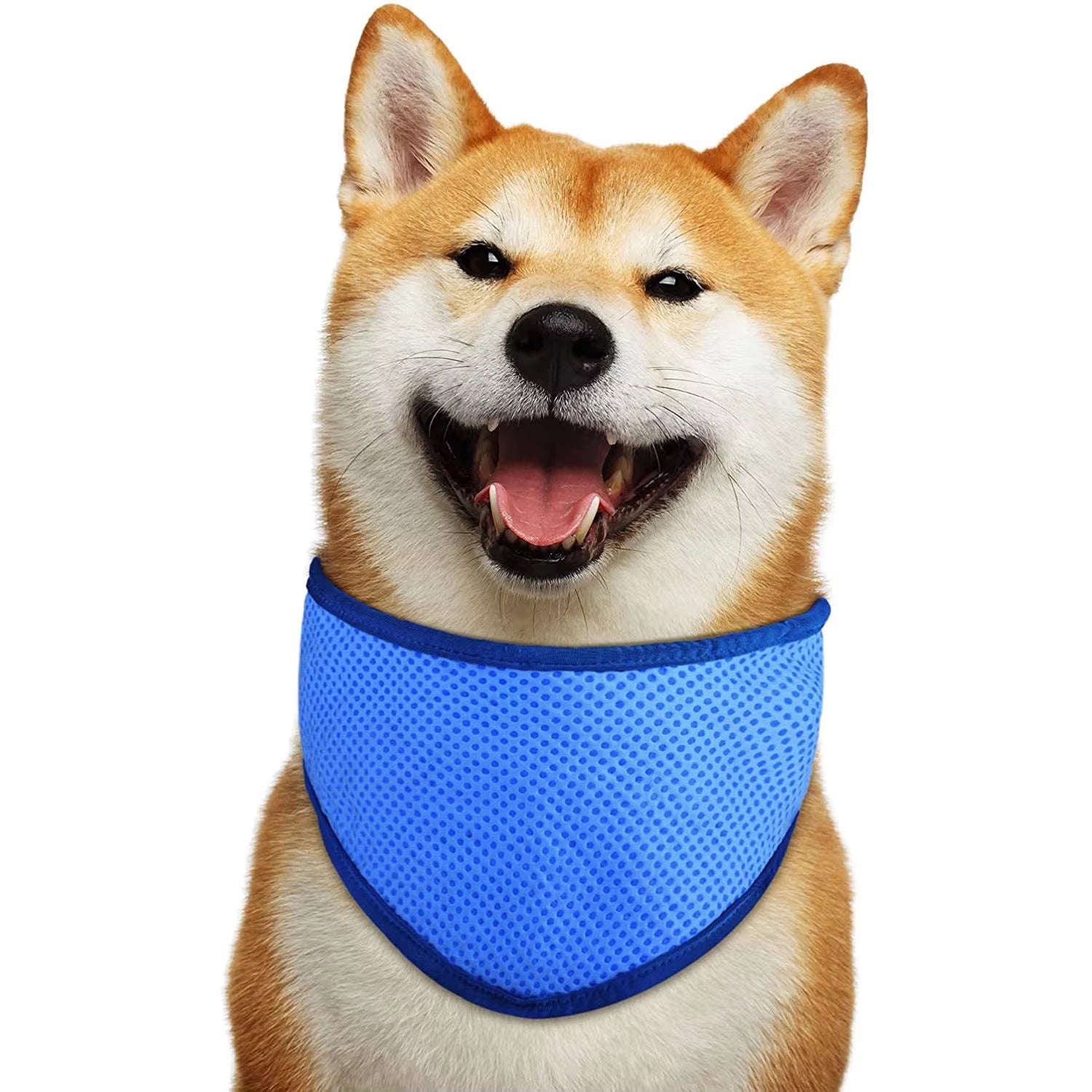 2026 Reusable PVA Pet Cooling Bandana Instant Cooling Neck Wrap for Dogs Cats Summer Outdoor Travel Ice Pack OEM