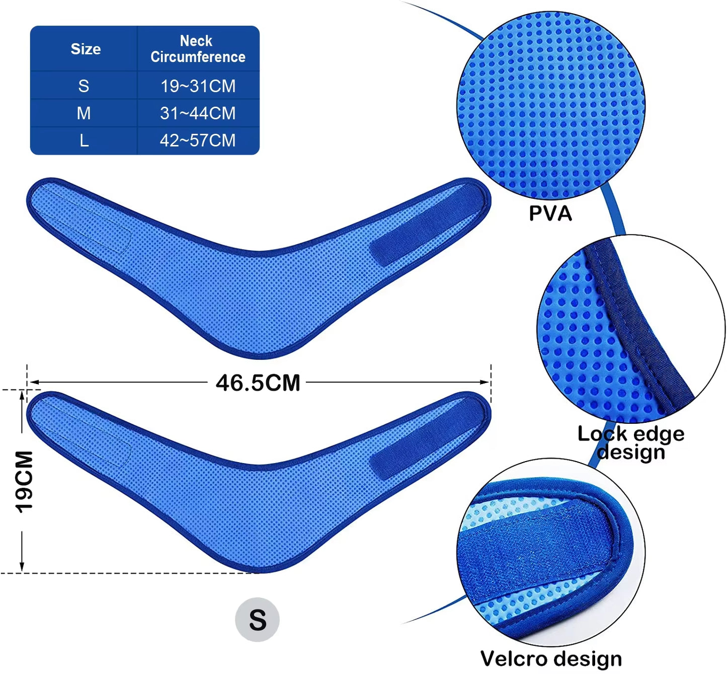 2026 Reusable PVA Pet Cooling Bandana Instant Cooling Neck Wrap for Dogs Cats Summer Outdoor Travel Ice Pack OEM