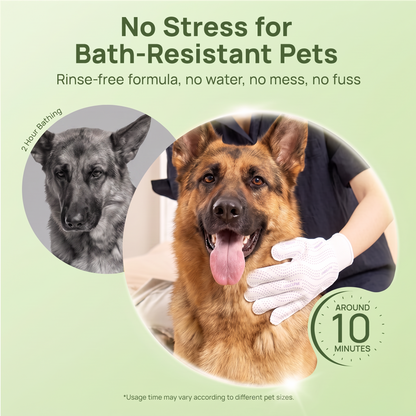WipeMitt™ - Coconut Pet Grooming Glove Wipes (20/Pack)